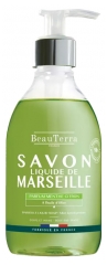 BeauTerra Savon de Marseille Liquide Parfum Menthe-Citron 300 ml