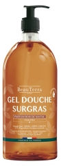 BeauTerra Gel Douche Surgras 3en1 Parfum Bois de Santal 1 L
