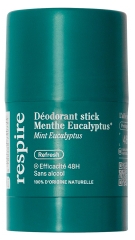 Respire D&eacute;odorant Stick Menthe Eucalyptus Sans Alcool Bio 50 g 
