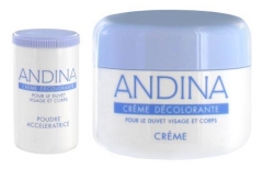 Cr&egrave;me d&eacute;colorante visage et corps 30 ml + 7 g