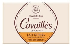 Cavaill&egrave;s Savon Extra Doux Lait et Miel Peaux Sensibles 250 g