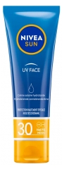 Nivea Sun UV Face Cr&egrave;me Solaire Hydratante Tout Types de Peaux SPF30 50 ml