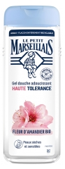 Le Petit Marseillais Gel Douche Adoucissant Haute Tol&eacute;rance Fleur d'Amandier Bio Peaux S&egrave;ches et Sensibles 400 ml