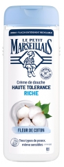 Le Petit Marseillais Cr&egrave;me de Douche Fleur de Coton Haute Tol&eacute;rance Riche 400 ml