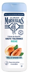 Le Petit Marseillais Cr&egrave;me de Douche Huile d'Amande Bio Haute Tol&eacute;rance Riche 400 ml