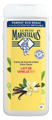 Le Petit Marseillais Extra Doux Douche Lait de Vanille Bio 650 ml