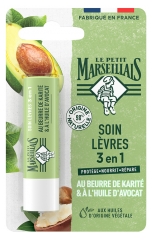Le Petit Marseillais Soin L&egrave;vres 3En1 Karit&eacute; Avocat 4,9 g