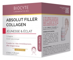 Biocyte Absolut Filler Collagen Jeunesse & &Eacute;clat 4 Fioles Poudre