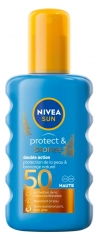 Nivea Sun Protect & Bronze Activateur de Bronzage Spray Solaire SPF50 200 ml