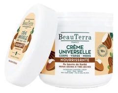 BeauTerra Cr&egrave;me Universelle Nourrissante au Beurre de Karit&eacute; 400ml