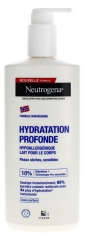 Neutrogena Hydratation Profonde Lait Hypoallerg&eacute;nique Flacon-Pompe 400 ml