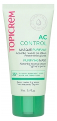 Topicrem AC Control Masque Purifiant Peaux Mixtes &agrave; Grasses 50 ml