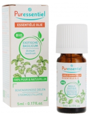 Puressentiel Huile Essentielle Basilic Parties A&eacute;riennes Bio 5 ml