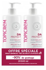 Topicrem DA Baume &Eacute;mollient Lot de 2 x 500 ml