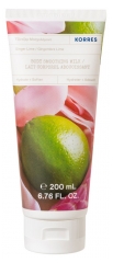 Korres Lait Corps Adoucissant Gingembre Lime 200 ml