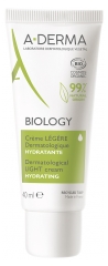 A-Derma Biology Cr&egrave;me L&eacute;g&egrave;re Dermatologique Hydratante Bio 40 ml