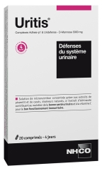 NHCO Uritis D&eacute;fenses du Syst&egrave;me Urinaire 20 Comprim&eacute;s