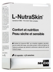 NHCO L-Nutraskin Peau S&egrave;che et Sensible 42 Capsules