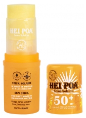 Hei Poa Stick Solaire SPF50+ Visage et Zones Sensibles 15 g