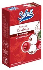 Solens Bonbons Sans Sucres Cranberry Anti-Oxydant 50 g