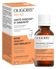 Laboratoire CCD Oligobs D3+K2 Sant&eacute; Osseuse et Immunit&eacute; 15 ml 