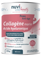 Nuviline Beauty Collag&egrave;ne Marin Acide Hyaluronique 45 Doses 280 g