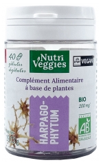Nutriveggies Harpagophytum Compl&eacute;ment Alimentaire Bio 40 G&eacute;lules