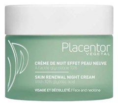 Placentor V&eacute;g&eacute;tal Cr&egrave;me de Nuit Visage et D&eacute;collet&eacute; 50 ml
