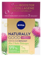 Nivea Naturally Good Anti-&Acirc;ge Cr&egrave;me Visage Jour Repulpant Huiles Botaniques 50 ml