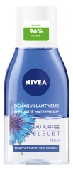 Nivea D&eacute;maquillant Yeux Biphas&eacute; Waterproof Bleuet Contours des Yeux Sensibles 125 ml