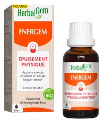 HerbalGem Energem &Eacute;puisement Physique 2 Mois Bio 30 ml