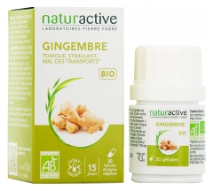 Naturactive Gingembre Bio 30 G&eacute;lules