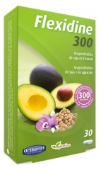 Orthonat Flexidine 300 Extrait Insaponifiable de Soja et d'Avocat 30 G&eacute;lules