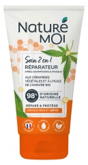 Natur&eacute; Moi Soin 2 en 1 R&eacute;parateur Apr&egrave;s-Shampoing et Masque Aux C&eacute;ramides V&eacute;g&eacute;tales et &agrave; l'Huile de Chanvre 150 ml