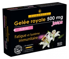 S.i.d Nutrition Oligoroyal Gel&eacute;e Royale + Acerola Junior 20 Ampoules