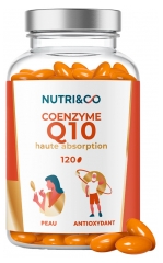 Nutri&Co Coenzyme Q10 Haute Absorption 120 Unit&eacute;s