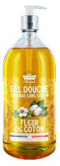 Les Petits Bains de Provence Gel Douche Surgras Fleur de Coton 1 L