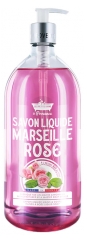 Les Petits Bains de Provence Savon Liquide Rose 1 L