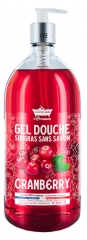 Les Petits Bains de Provence Gel Douche Surgras Cranberry 1 L
