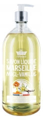 Les Petits Bains de Provence Savon Liquide Miel-Vanille 1 L
