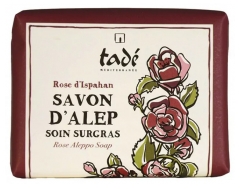 Tad&eacute; Rose d'Ispahan Savon d'Alep Soin Surgras 100 Grammes