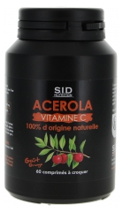 S.I.D Nutrition Acerola Vitamine C 60 Unit&eacute;s