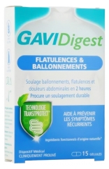 GAVIDigest Flatulences & Ballonnements R&eacute;currentes 15 G&eacute;lules