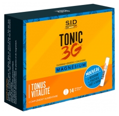 S.I.D Nutrition Tonic 3G Magn&eacute;sium 14 Unit&eacute;s