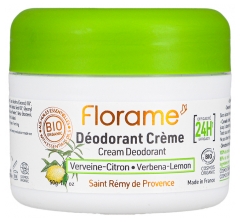 Florame D&eacute;odorant Cr&egrave;me Biologique 50 g