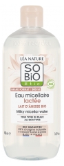 L&eacute;a Nature SO BIO &eacute;tic Eau Micellaire Lact&eacute;e au Lait d'&Acirc;nesse Biologique 500 ML