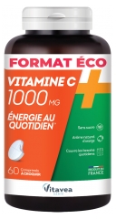 Vitavea Vitamine C 1000 mg - &Eacute;nergie au Quotidien - Format &Eacute;co - 60 Comprim&eacute;s