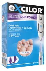 Excilor Traitement des Verrues Duo Power Pieds et Mains