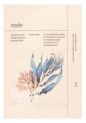 Ondo Beauty 36.5 Hyaluronic Acid & Algae Moisture Boostong 1 Masque 25 Grammes