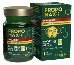 Laboratoires Lehning Propo Max Immunit&eacute; + Propolis Verte & Brune Bio 40 G&eacute;lules